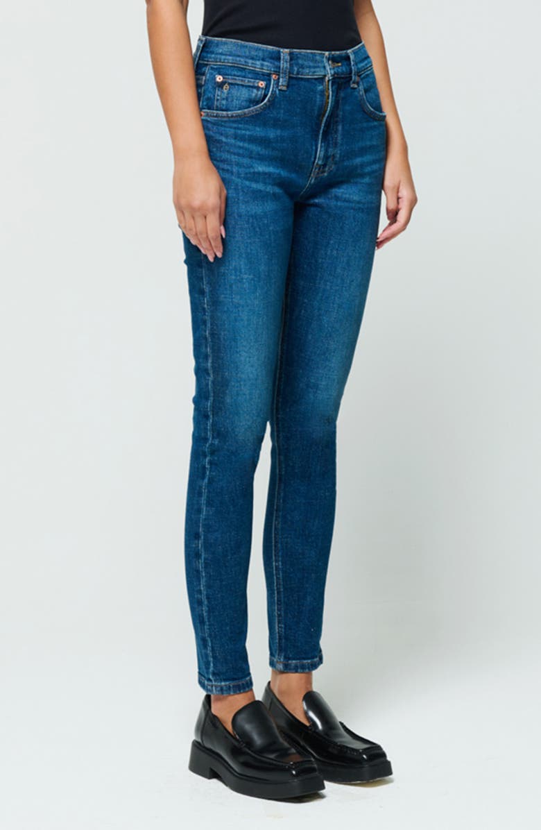 ÉTICA Giselle Mid Rise Skinny Jeans, Alternate, color,