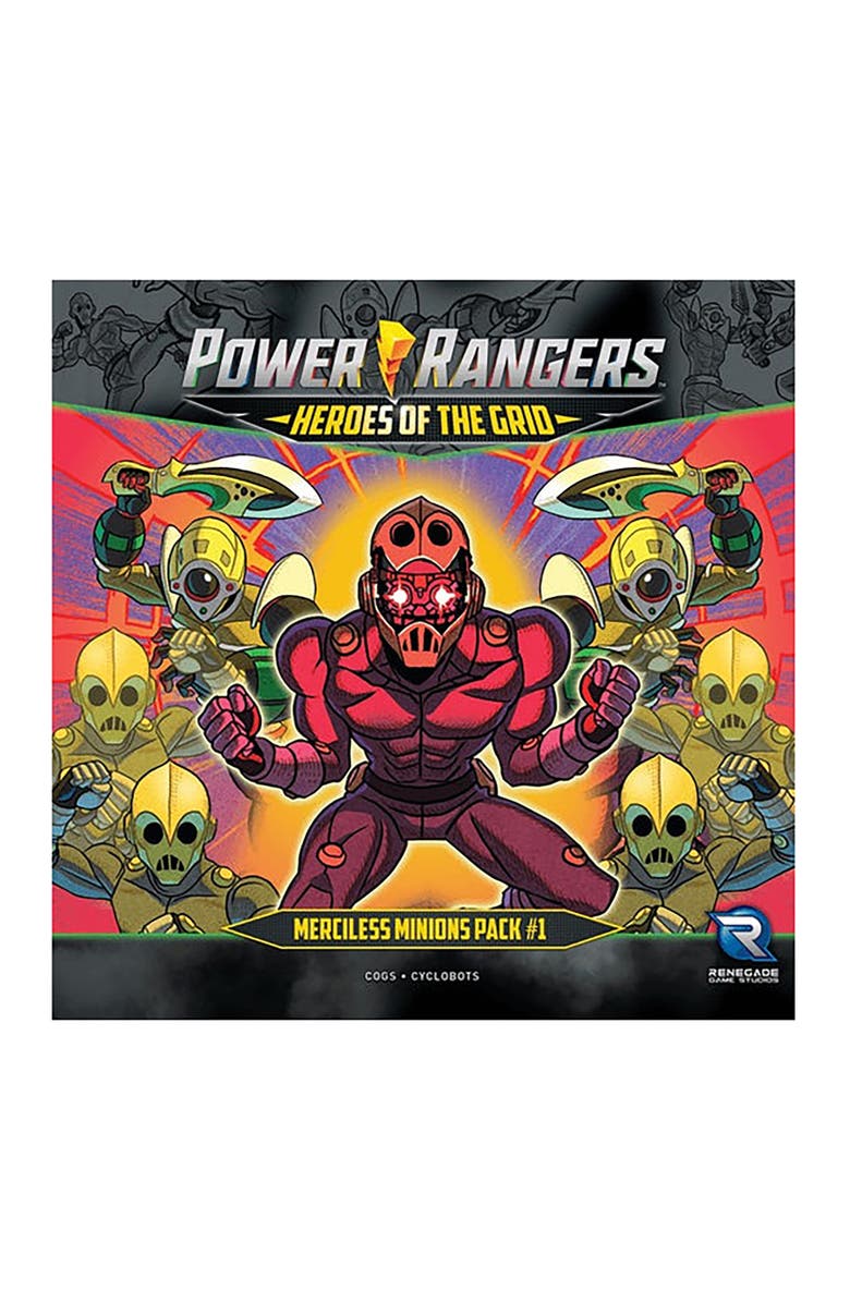 Renegade Games Power Rangers Heroes Of The Grid Merciless Minions Pack #1 Expansion, Alternate, color, Multicolored