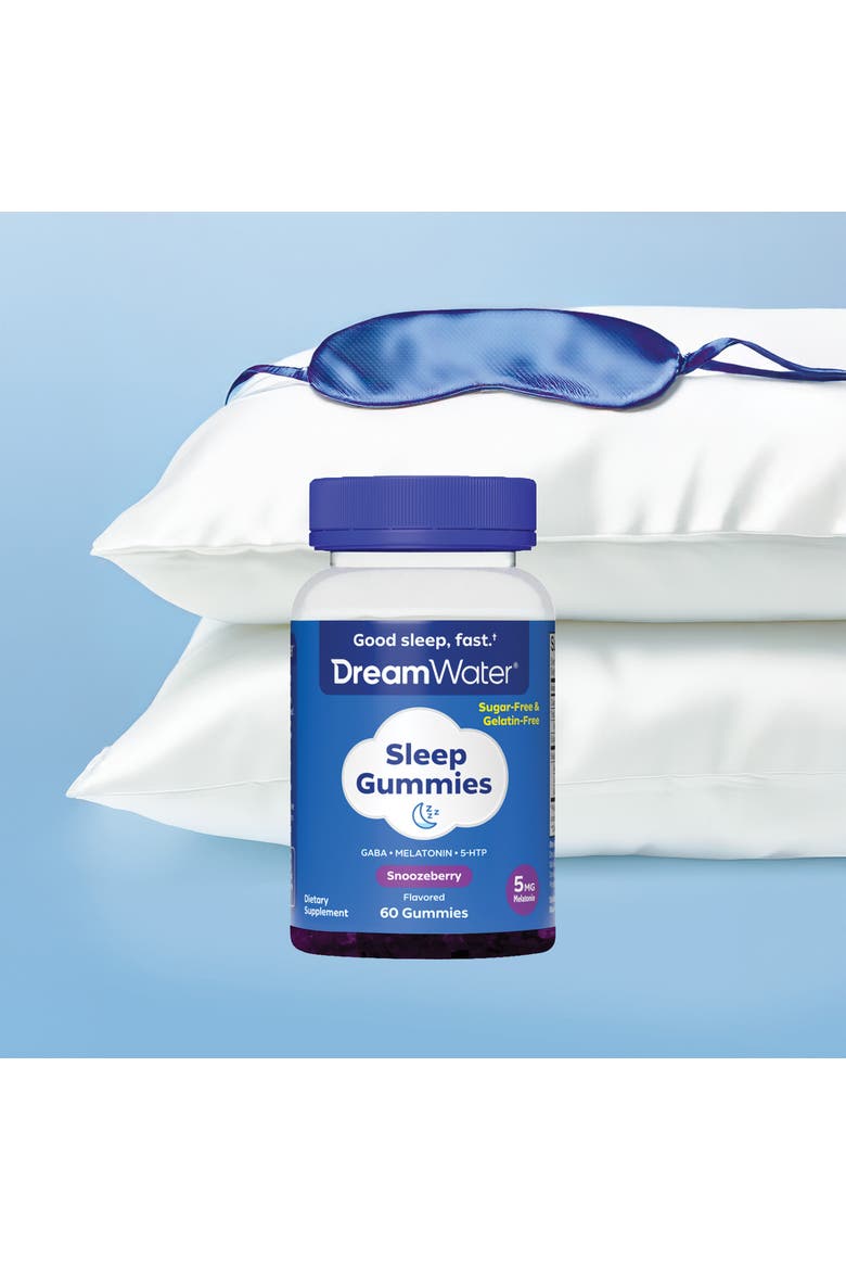 Sleep Gummies, Sugarfree, Gelatinfree; Blend Of 3 Ingredients, Alternate, color, Multicolored