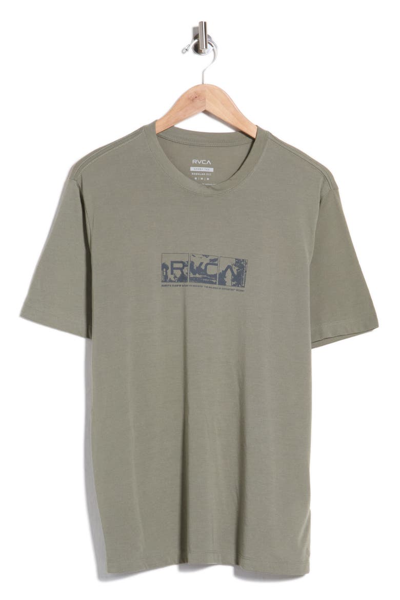 Tri Industry Cotton Graphic T-Shirt, Main, color, ARMY