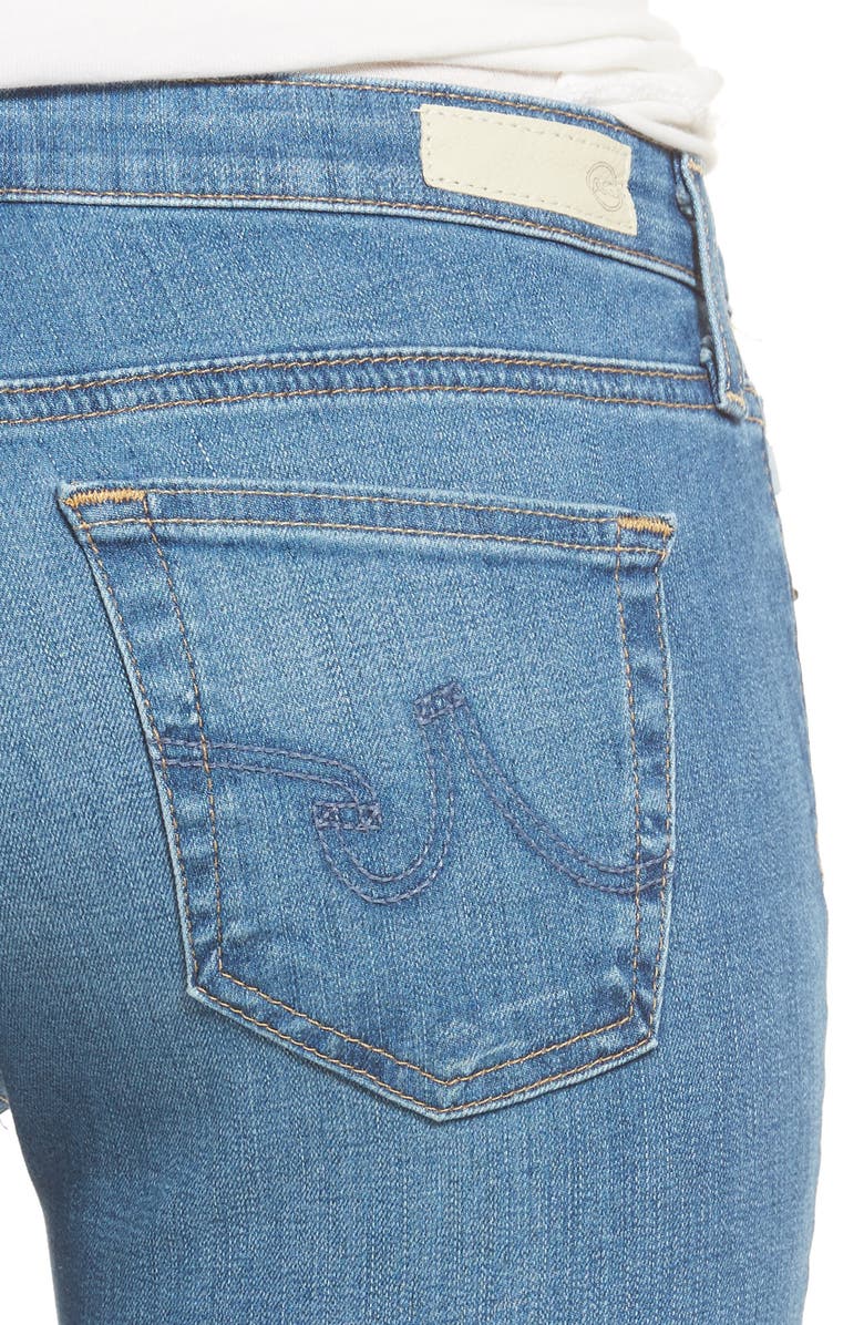 AG The Stilt Roll Cuff Cigarette Leg Jeans, Alternate, color, 12 Year Canyon