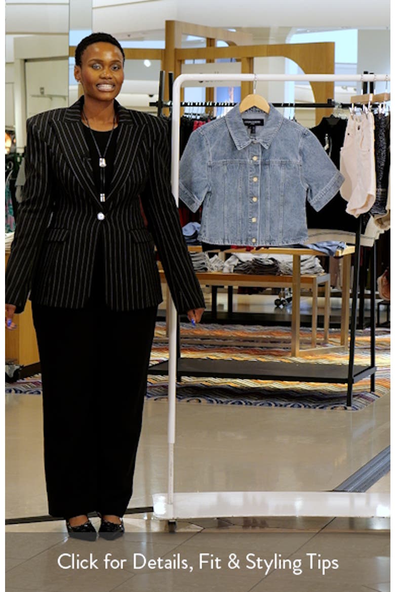 Malcom Short Sleeve Denim Jacket video