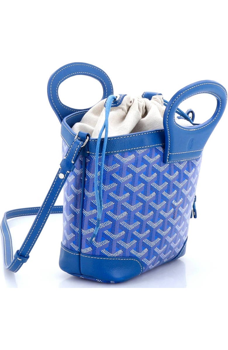 Pre-Owned Goyard Beluga Bag Coated Canvas Mini, Alternate, color, Blue