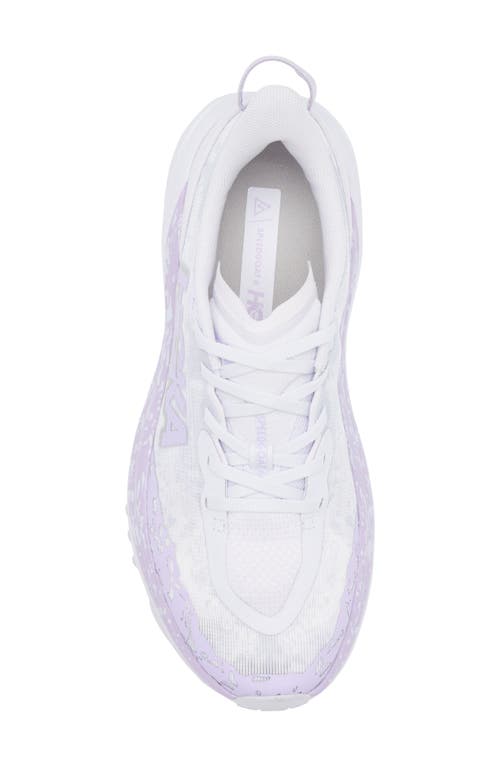 Hoka Bondi 8 - Ultra-shortened Sports Shoe In Starlight Glow/aster Flower