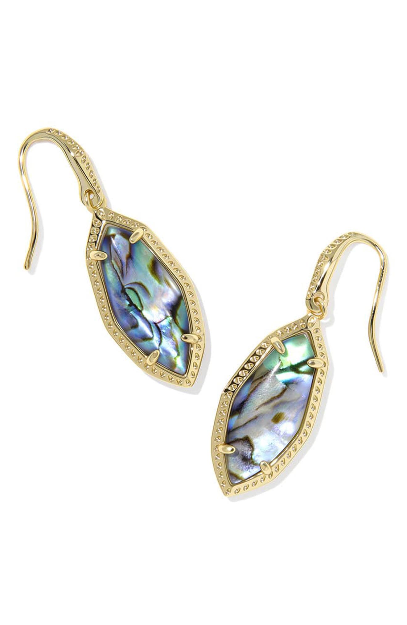 selected GOLD IRIDESCENT ABALONE