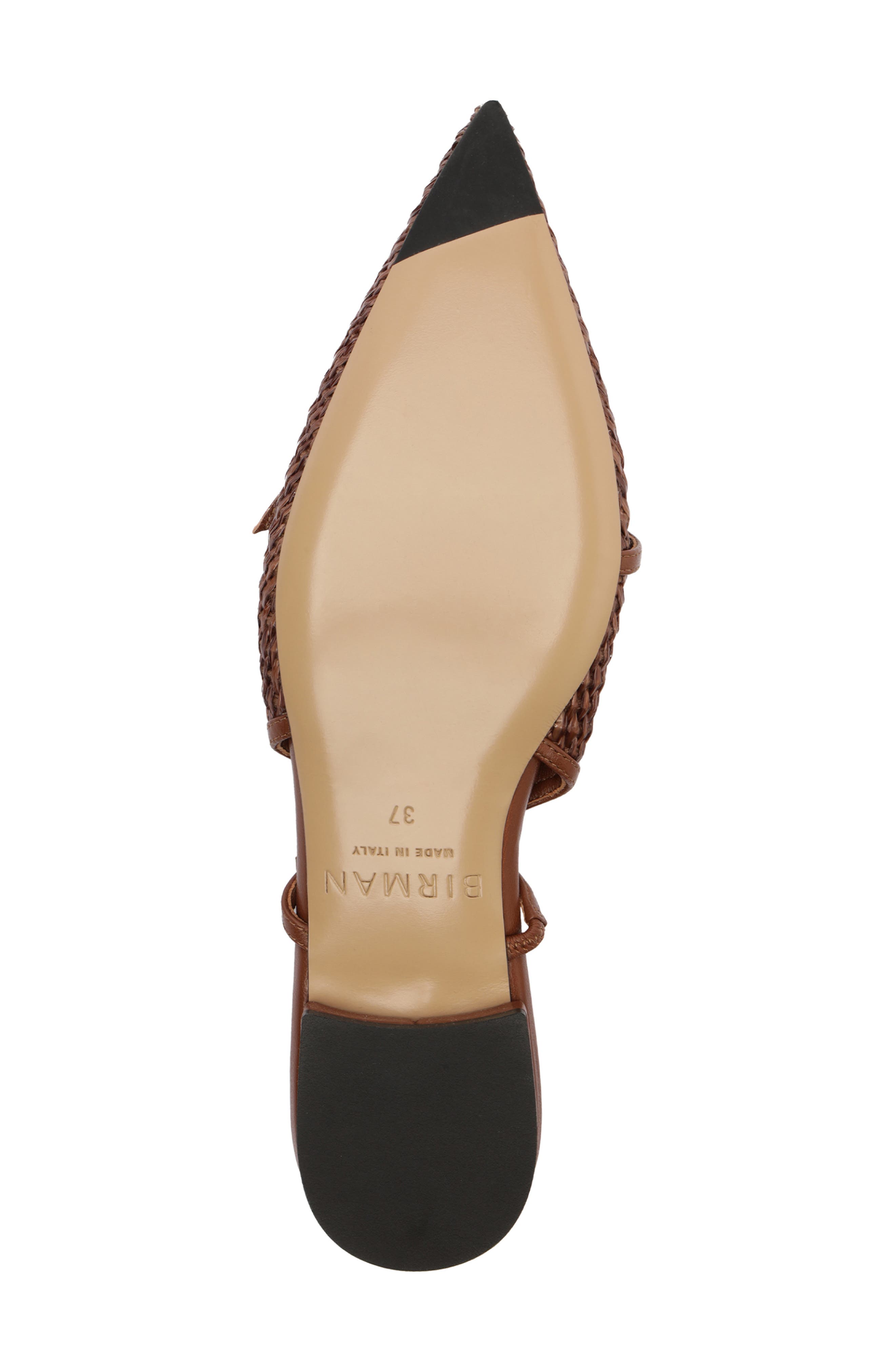 Alexandre Birman Tita Pointed Toe Slingback, Alternate, color, Chocolate Fondue