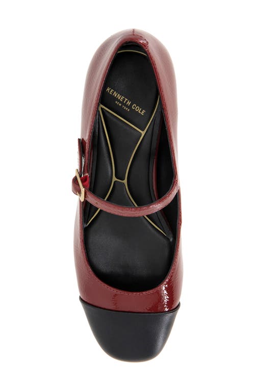 Kenneth Cole Alec Mary Jane Pump In Red
