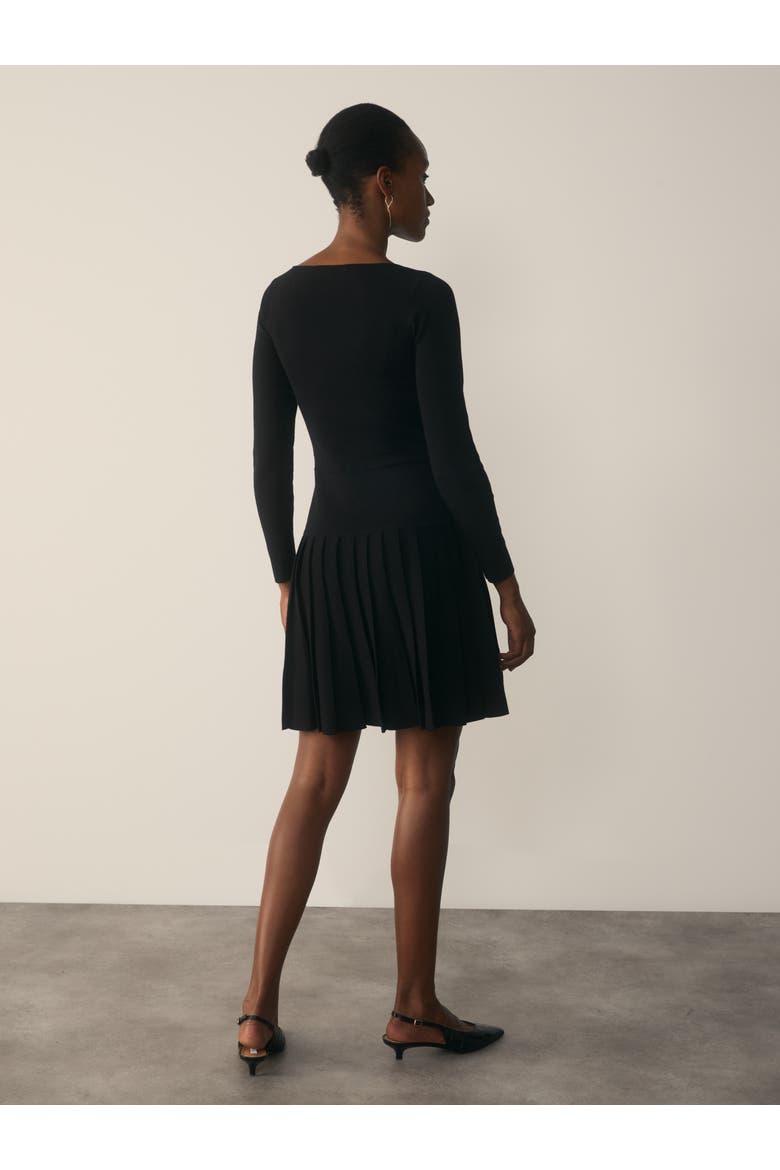 Rothes Knit Mini Dress, Alternate, color, Black