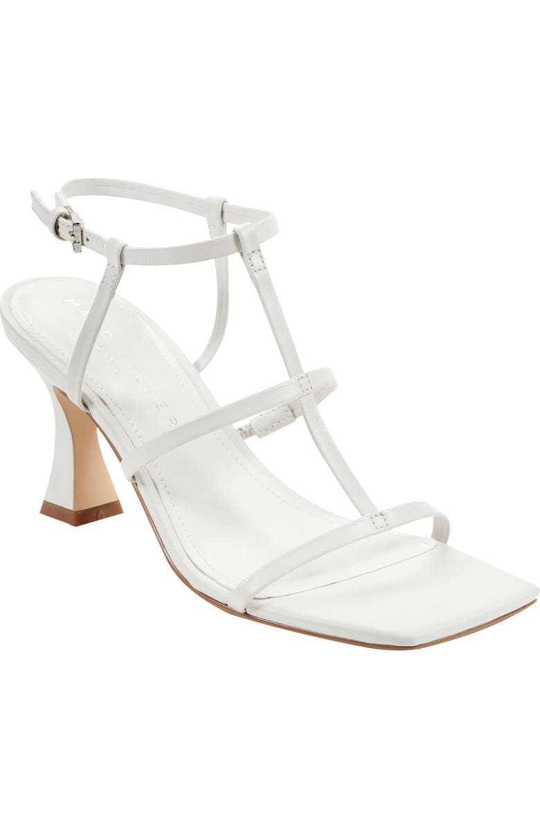 Marc Fisher LTD Dennie Ankle Strap Sandal, Main, color, Ivory2