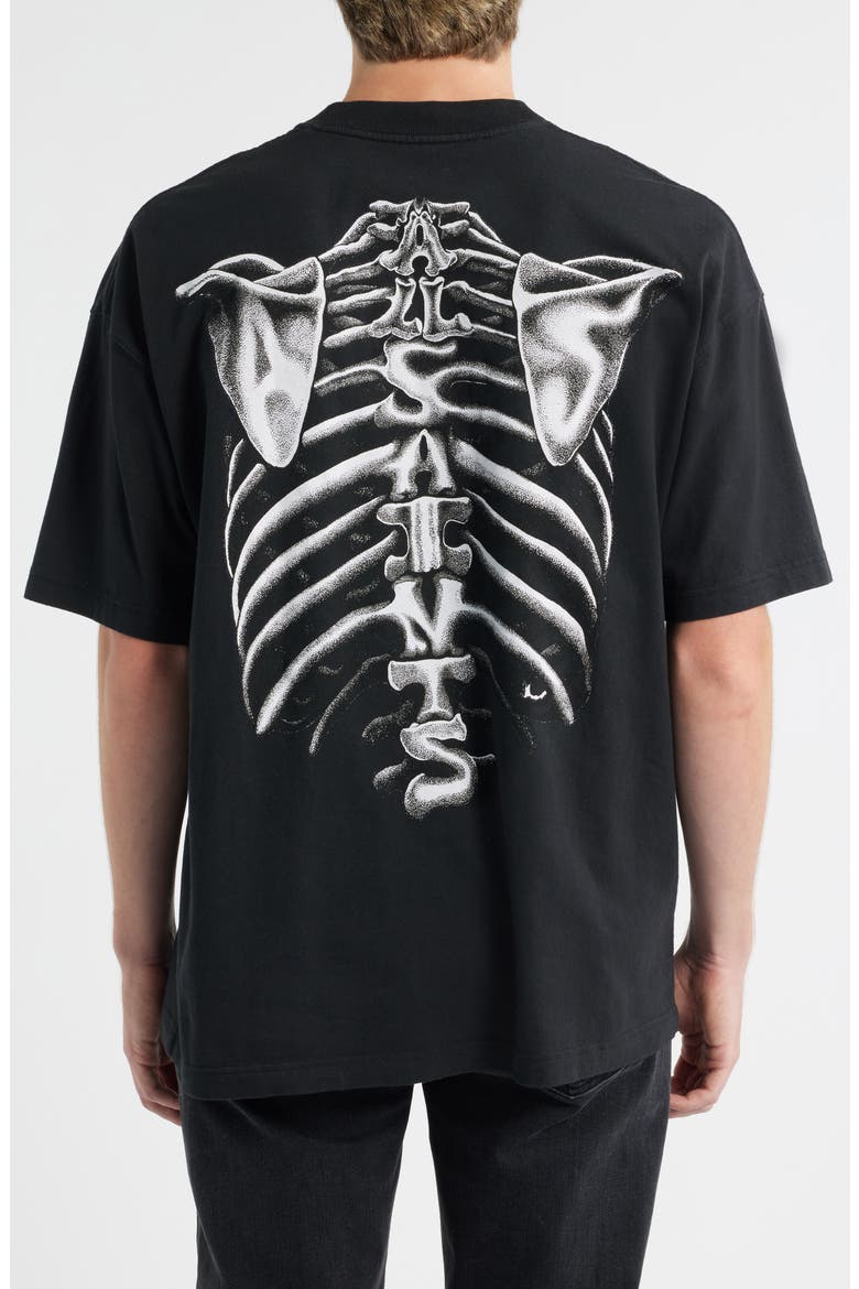 Anatomica Cotton Graphic T-Shirt, Alternate, color, WASHED BLACK