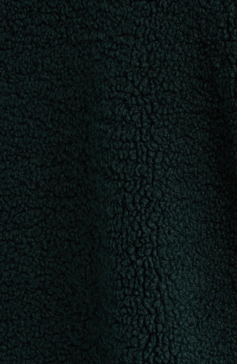 Thread & Supply Plaid Fleece Shirt Jacket, Alternate, color, Darkest Spruce