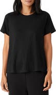 Eileen Fisher Organic Linen Crewneck T-Shirt