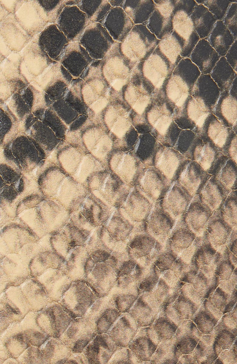 Dries Van Noten Snakeskin Embossed Leather Belt, Alternate, color, 