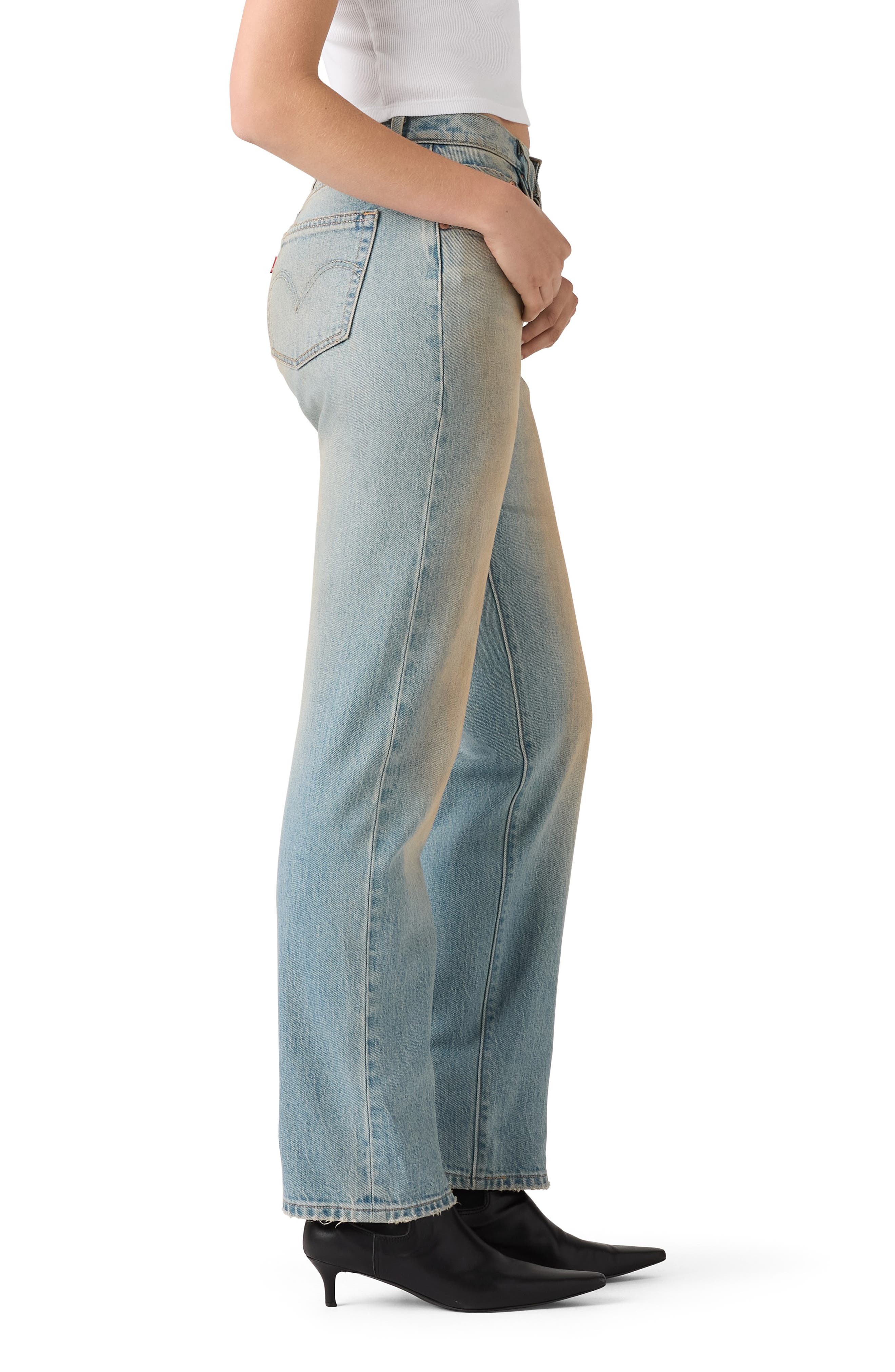 Levi's 501® Curve High Waist Straight Leg Jeans (Women) | Nordstromrack