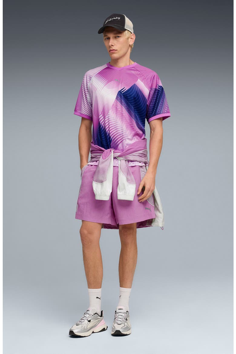 Pumatech-X Relaxed Shorts, Alternate, color, MAUVE POP