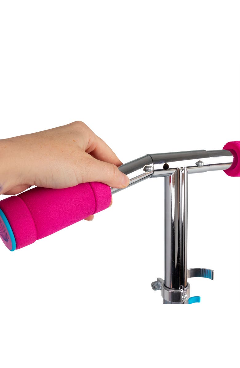 Ozbozz Flashing  Adjustable Scooter Mermaid, Lightup Wheels, Alternate, color, Multicolored