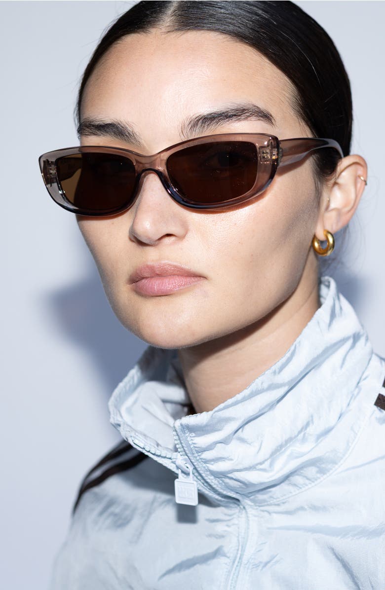 Reality Eyewear Odele Sunglasses, Alternate, color, Grey Mocca