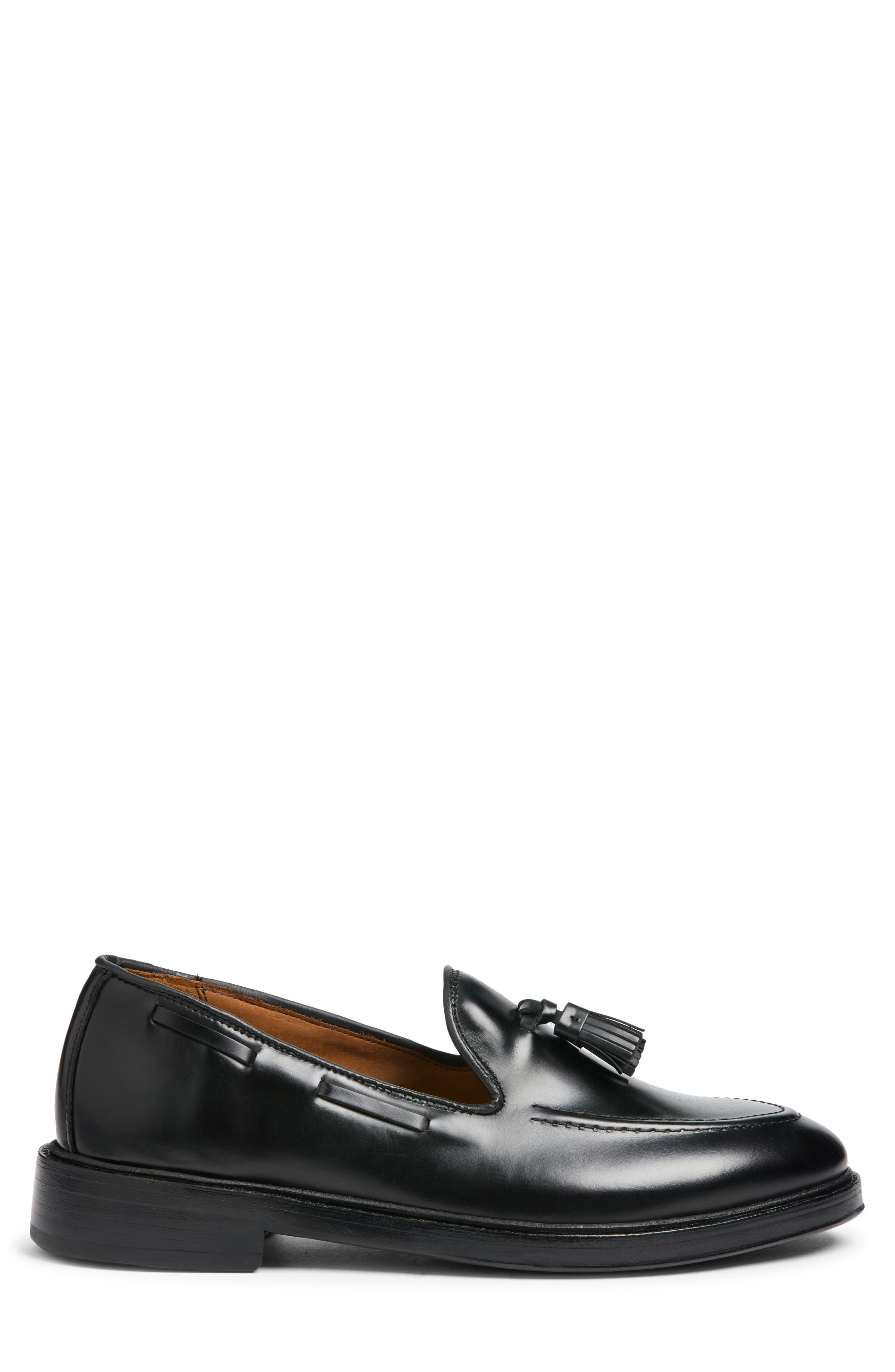 Baker Tassel Loafer, Alternate, color, BLACK