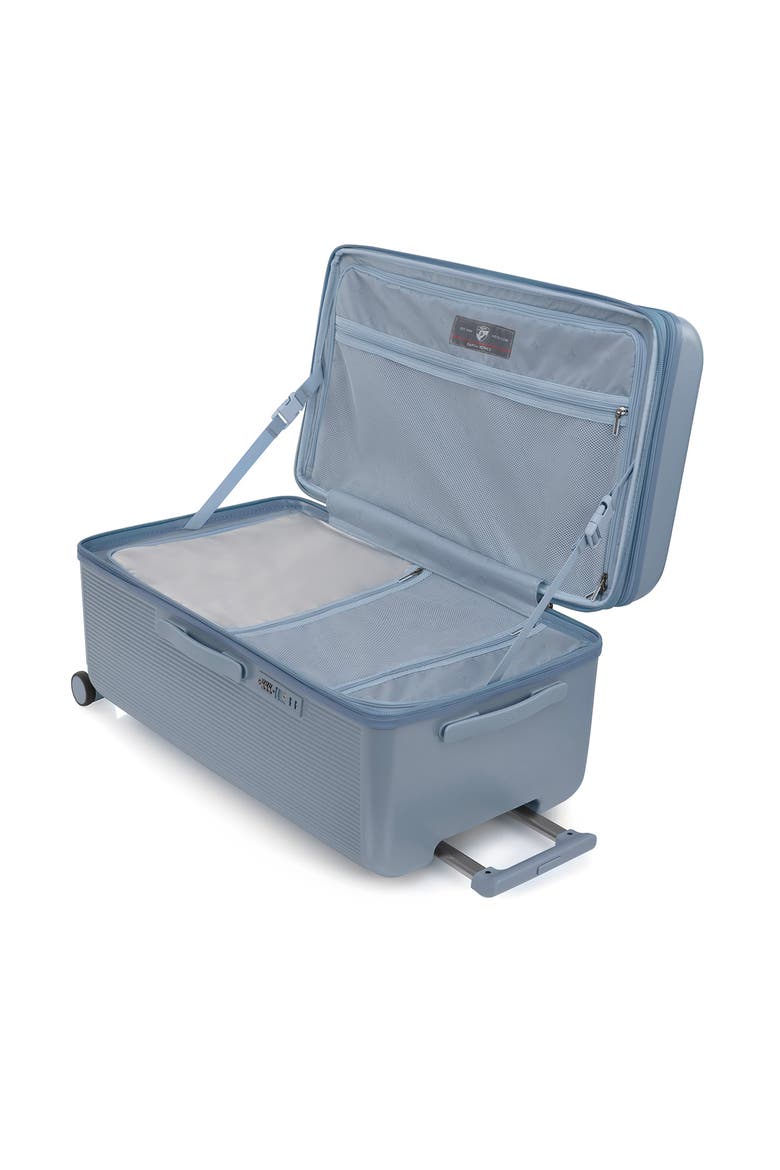 Earth Tones 30 Inch Luggage Trunk, Alternate, color, Glacier Grey