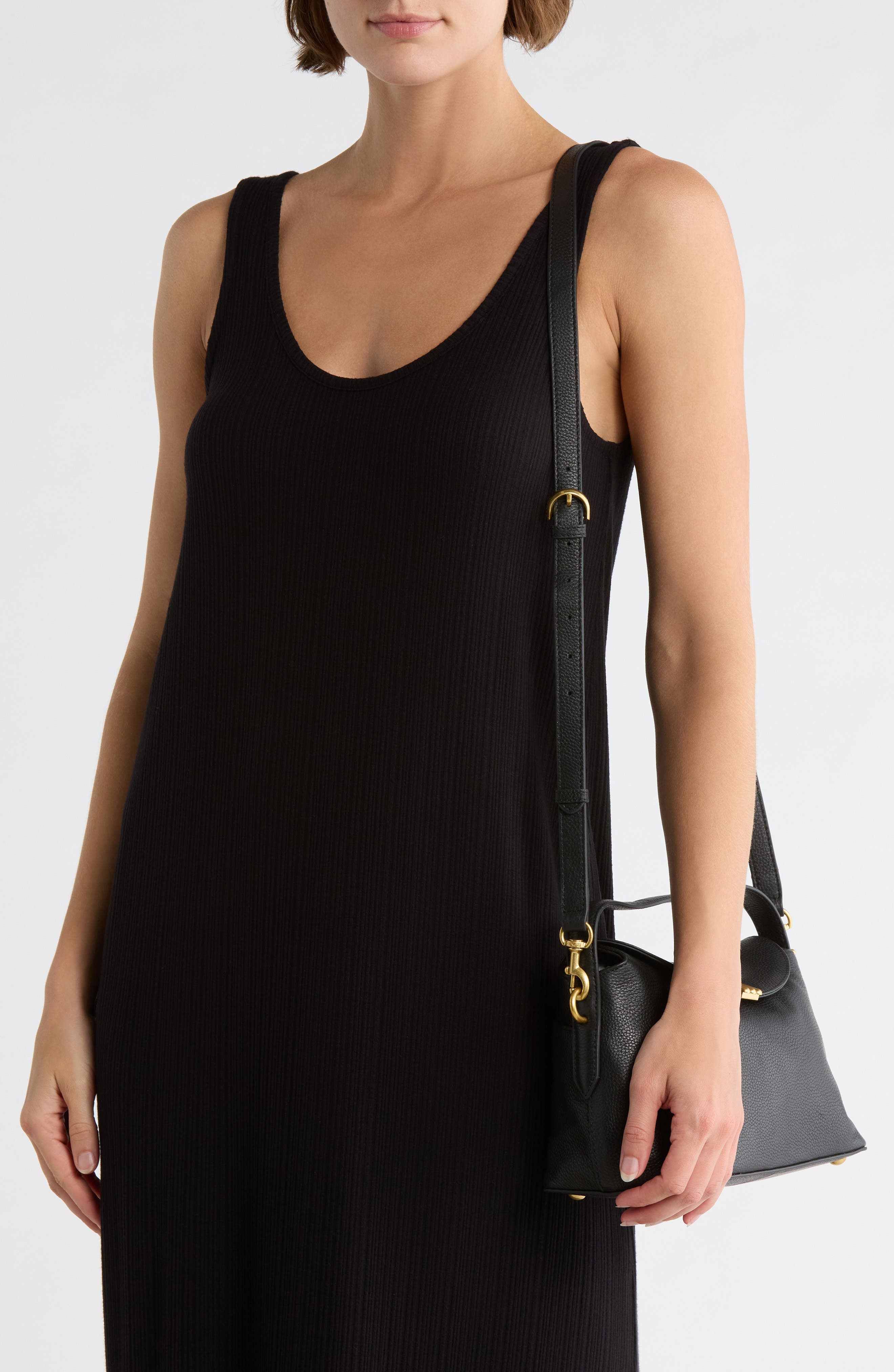 Vince Camuto Sheri Top Handle Leather Satchel, Alternate, color, 