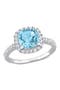  Blue Topaz/Sterling Silver
