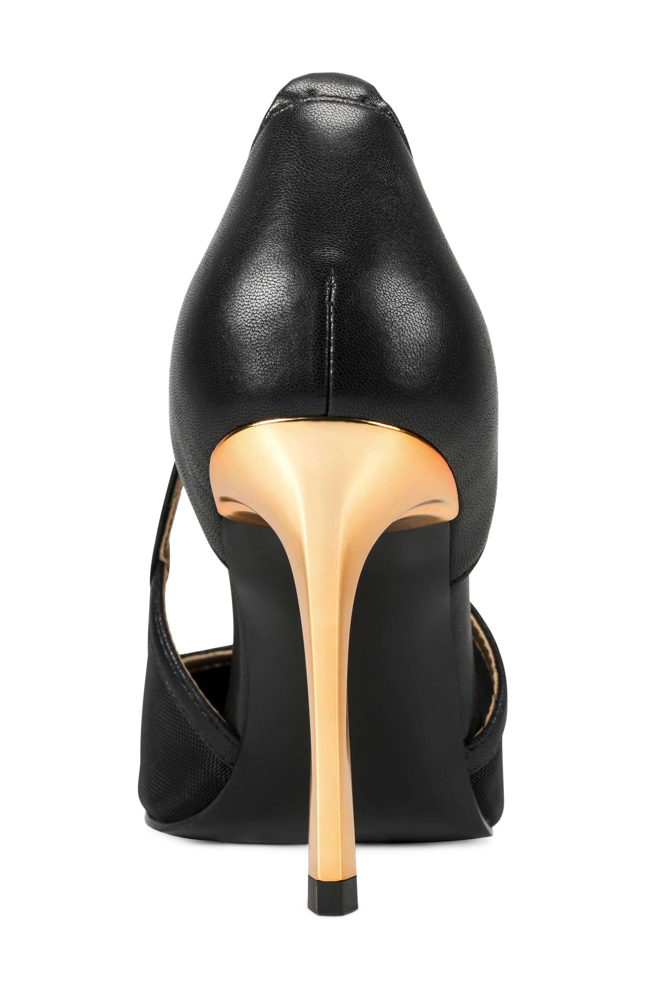 Silvana Pump, Alternate, color, BLACK
