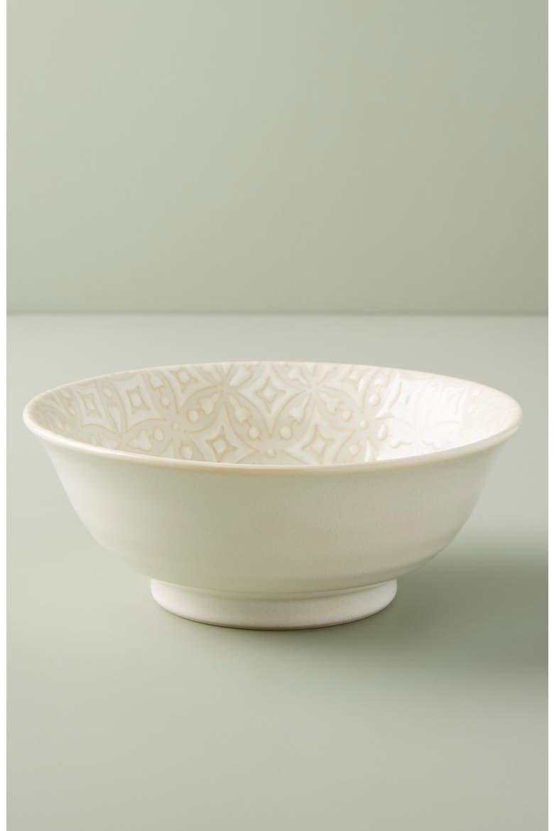 Anthropologie Morocco Bowl, Alternate, color, WHITE