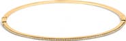 Haus of Brilliance 14K Yellow Gold 1/3 Cttw Diamond Half Eternity Bangle Bracelet