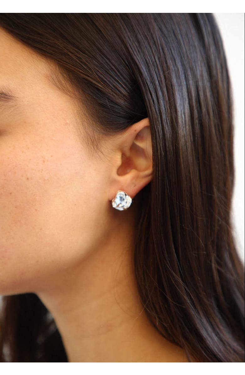 By Georgia Revival Earrings, Alternate, color, Sterling Silver