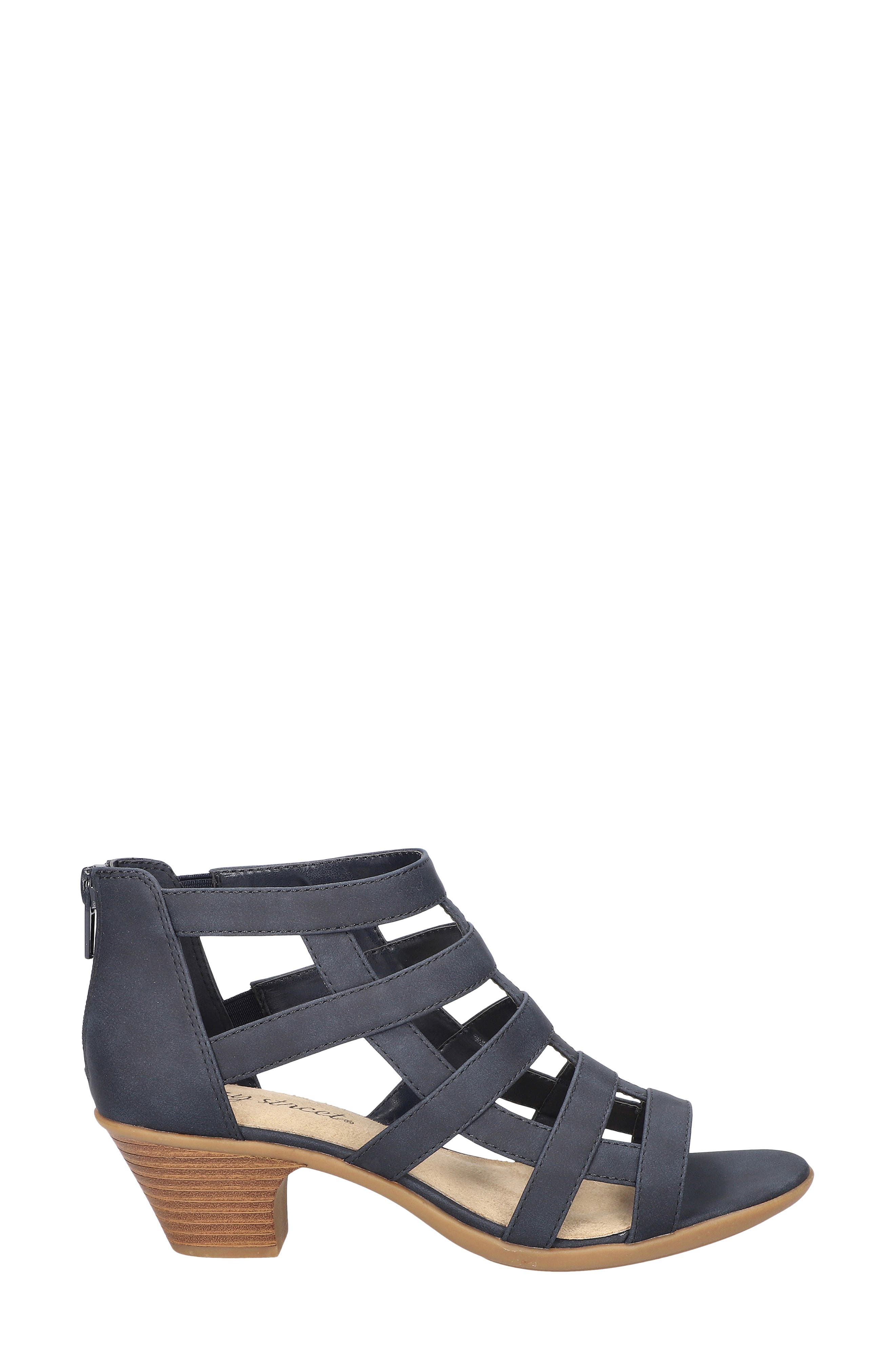 Marg Sandal, Alternate, color, NAVY