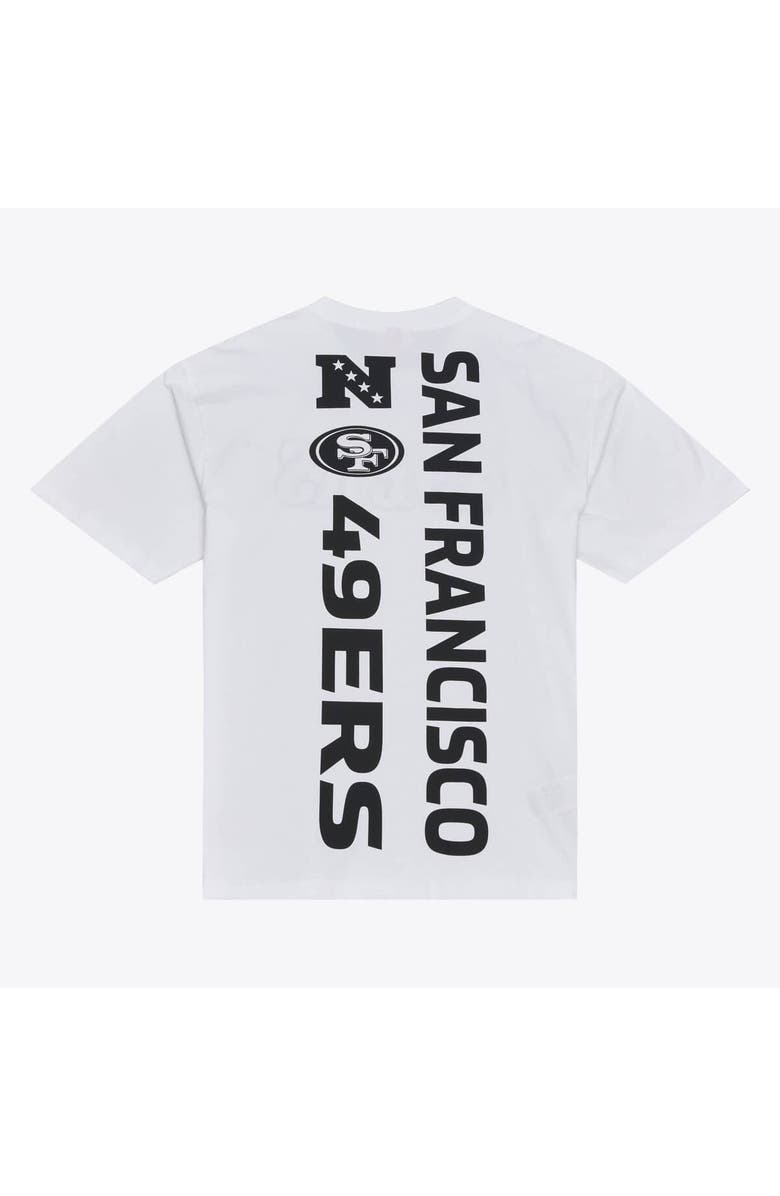 Mitchell & Ness Men's Mitchell & Ness White San Francisco 49ers Monochrome T-Shirt, Alternate, color, White