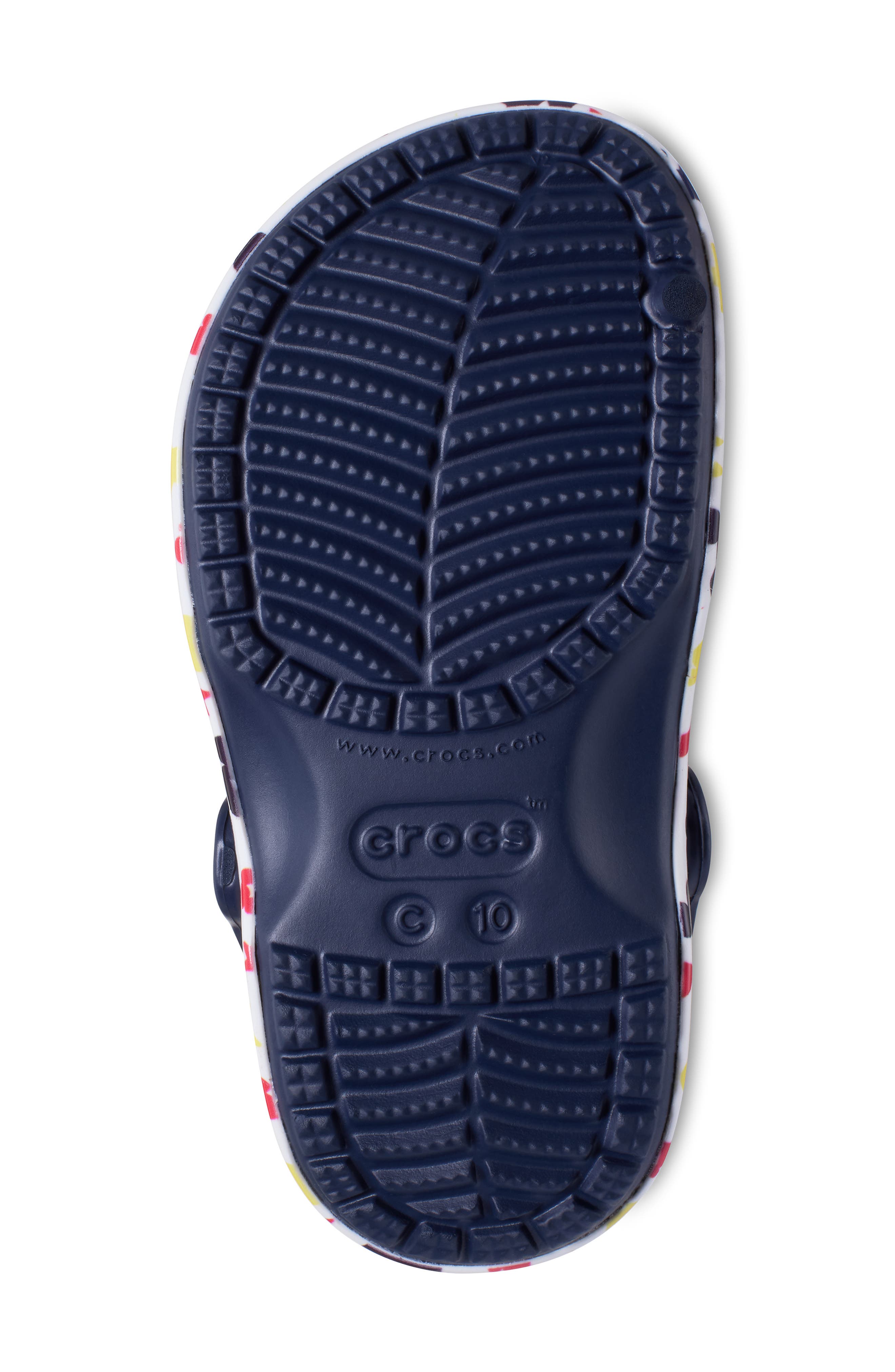 CROCS Kids' x Disney Mickey Mouse Classic Clog, Alternate, color, Blue Multi