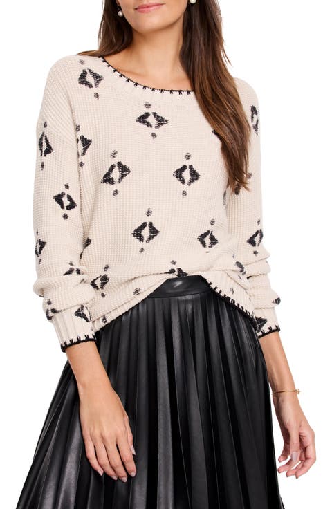 Waffle Stitch Sweater