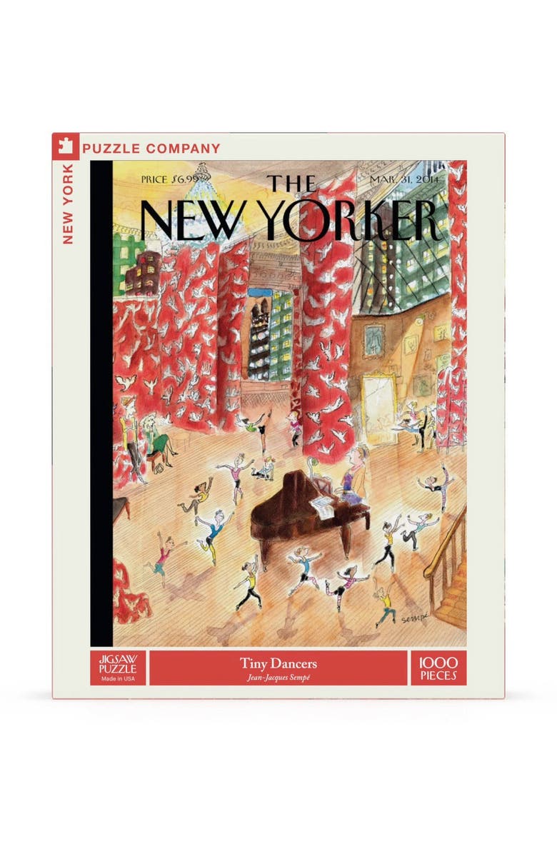 NEW YORK PUZZLE COMPANY Tiny Dancers 1000 Piece Puzzle, Main, color, NO COLOR