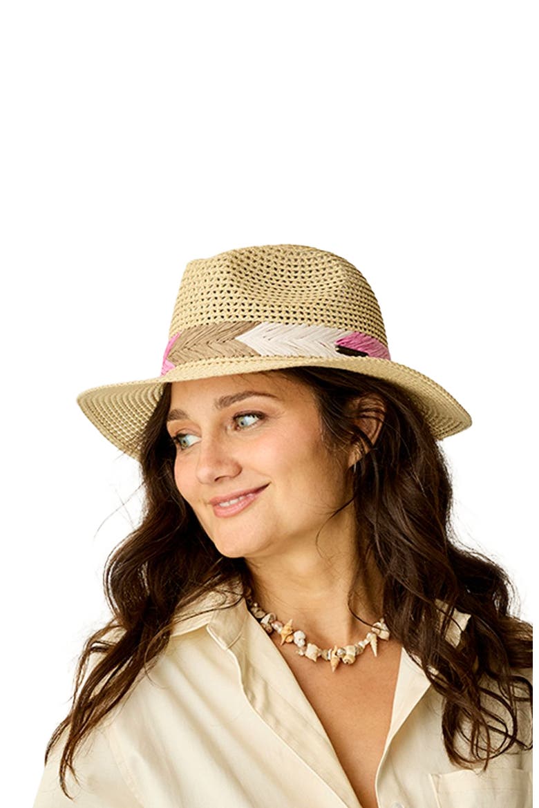 Farrah Packable Hat, Alternate, color, Light Khaki