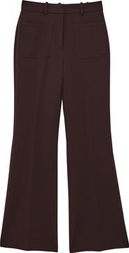 Reiss Priya Patch Pocket Wide Leg Pants