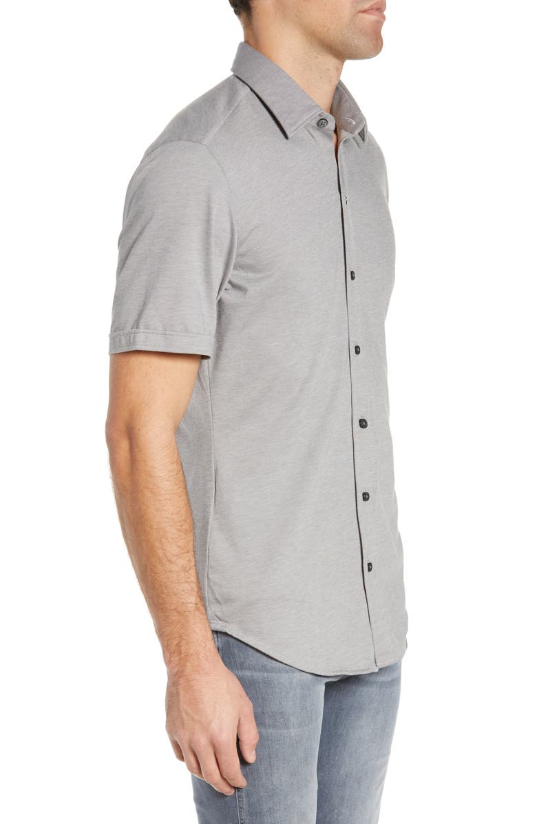 BOSS Robb Sharp Fit Jersey Shirt, Alternate, color,