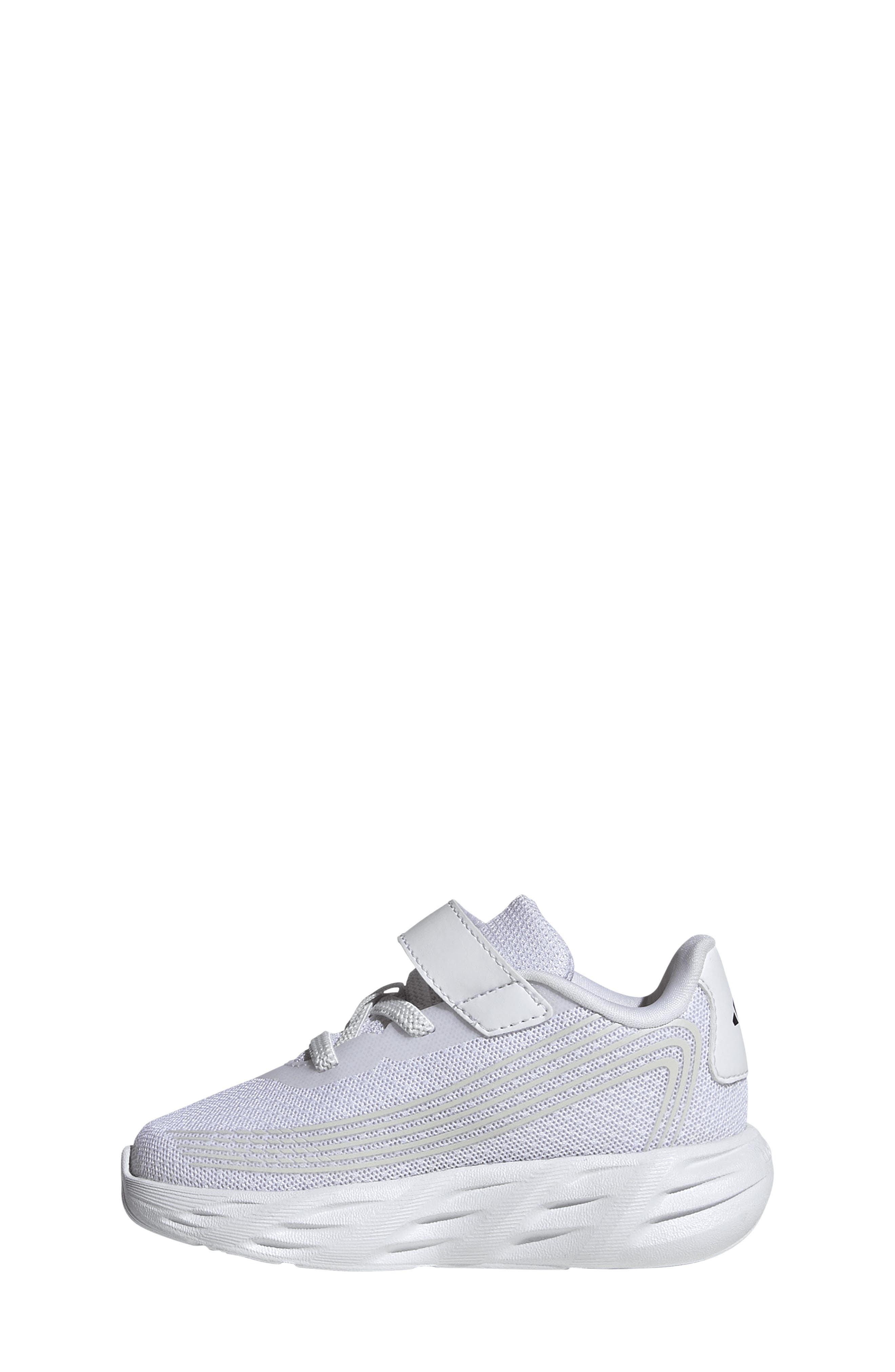 Kids' Galaxy 8 EL Sneaker, Alternate, color, WHITE/ BLACK/ DASH GREY
