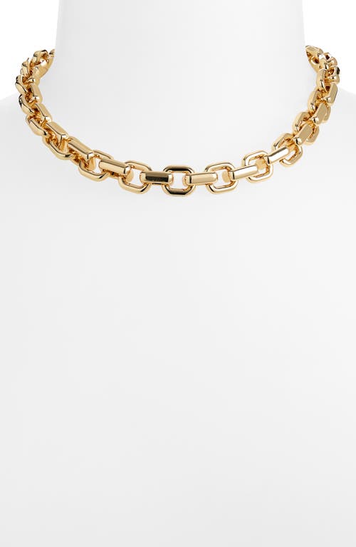 Nordstrom Soft Square Link Chain Necklace