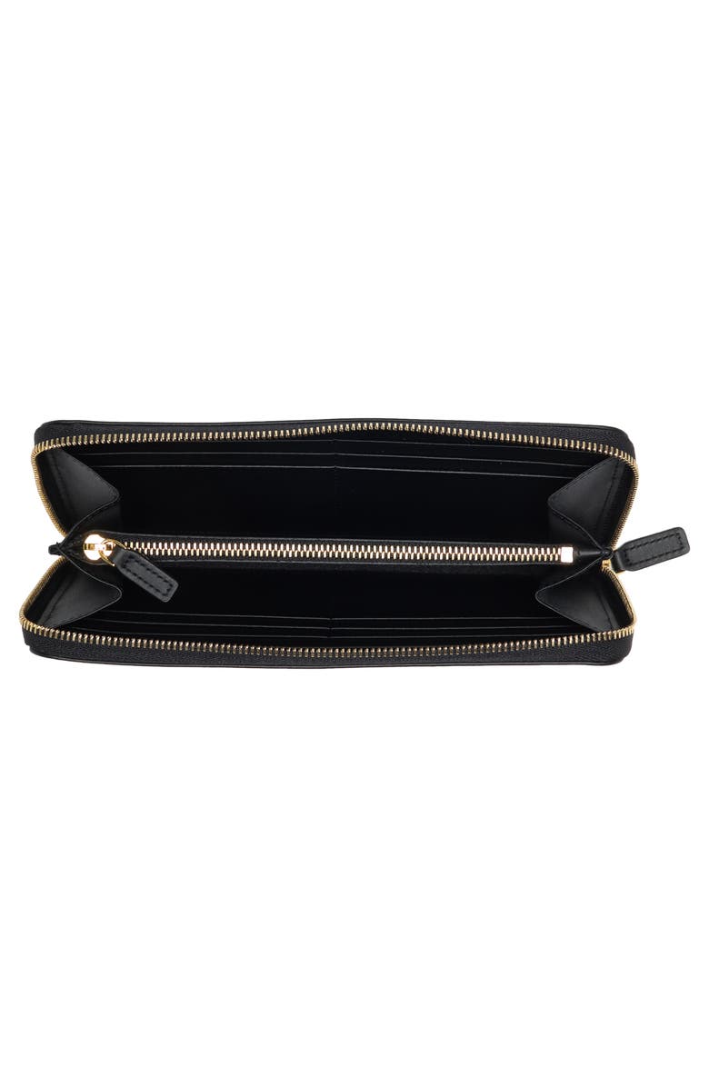 MCM Mode Travia Leather Zip Around Wallet, Alternate, color, 