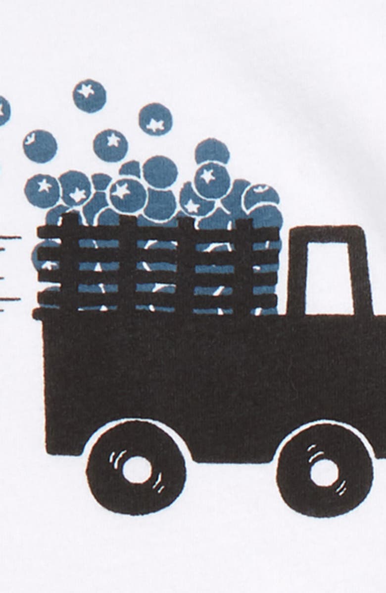 Nordstrom Baby Truck 2-Pack Graphic Rompers & Gingham Jogger Pants Set, Alternate, color, 