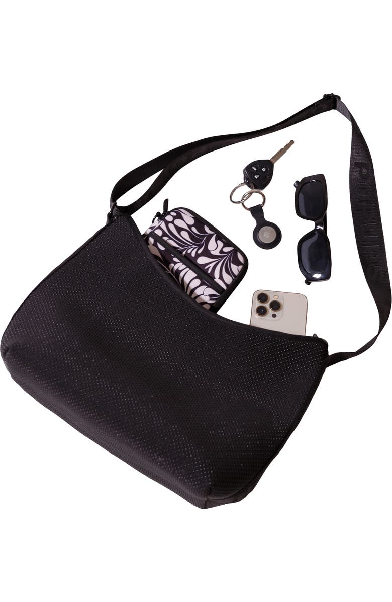 POP UPS BRAND Crossbody Hobo Bag, Alternate, color, Black