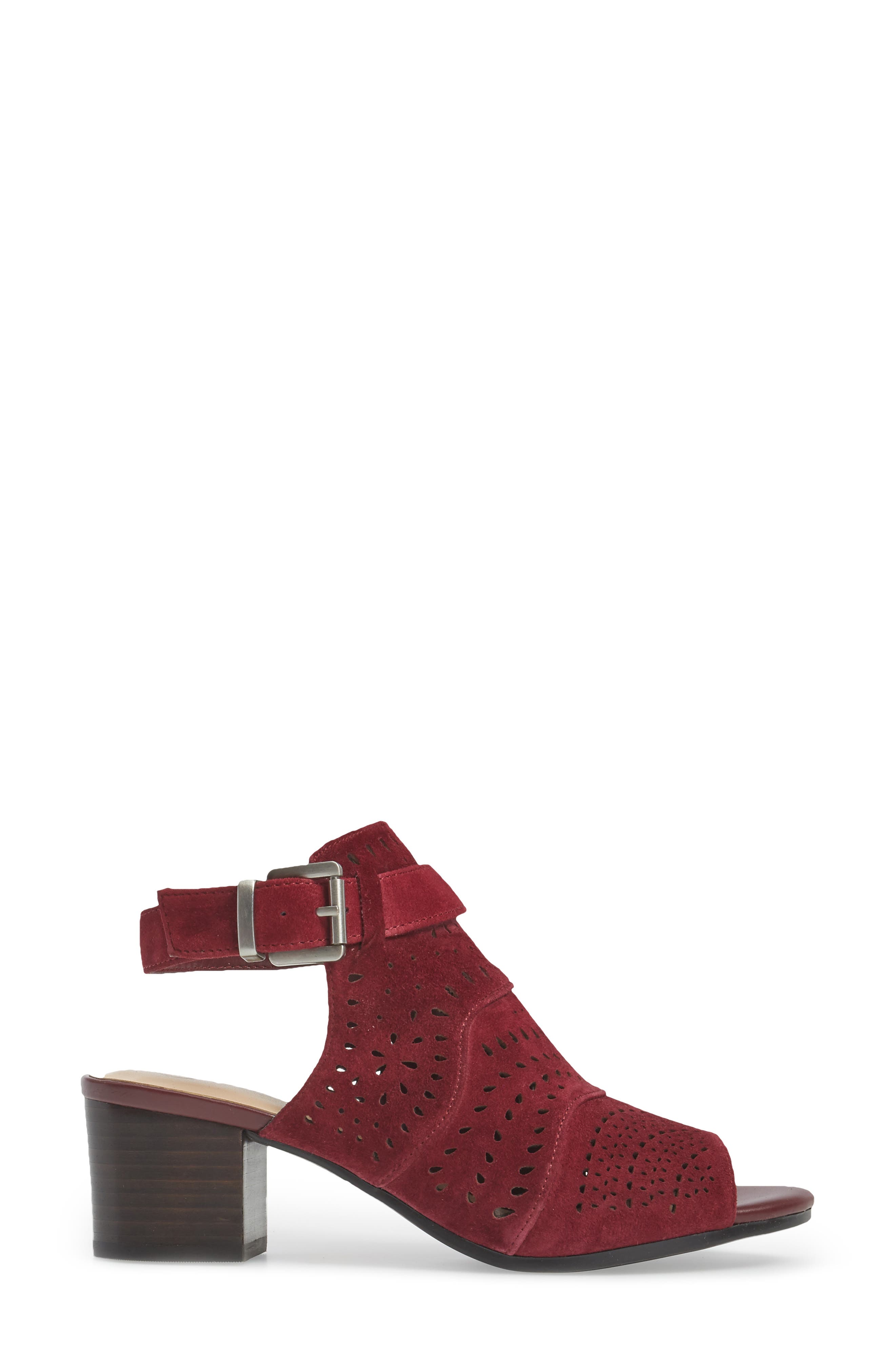 Bella Vita Fonda Perforated Sandal, Alternate, color, 