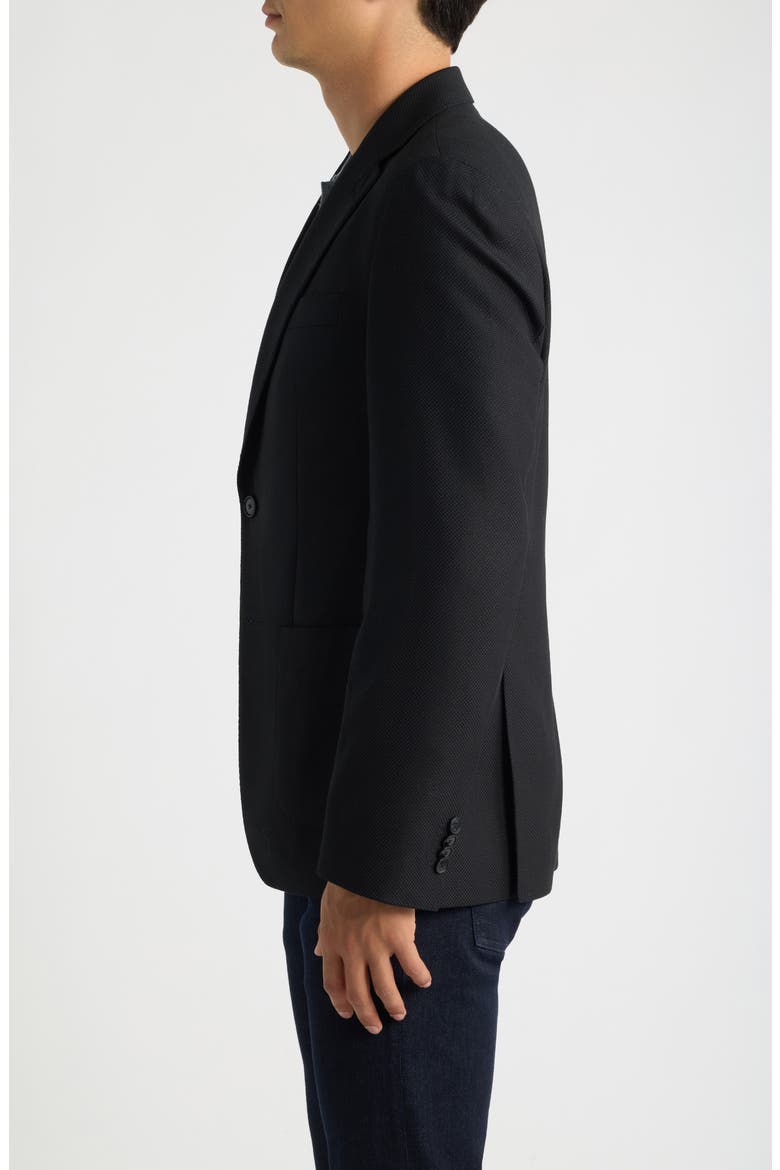 Hutson Wool Sport Coat, Alternate, color, BLACK