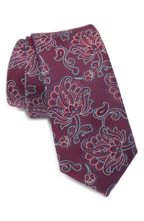 Shane Paisley Silk Tie