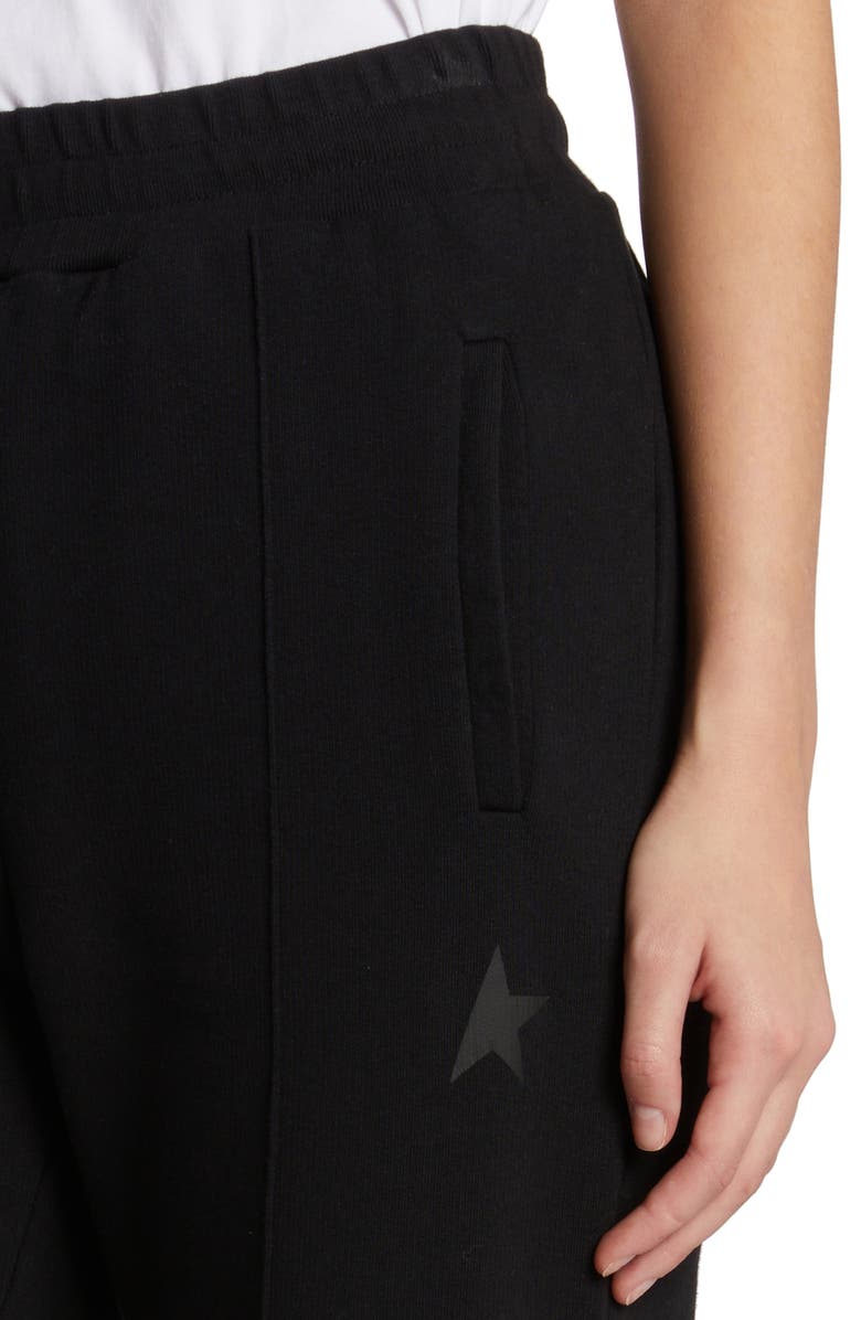 Golden Goose Star Logo Cotton Sweatpants, Alternate, color,