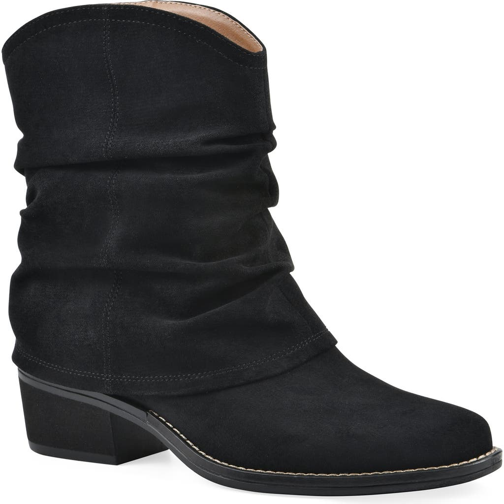White Mountain Footwear Alden Western Boot In Black