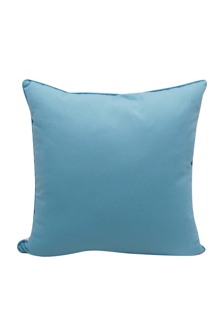 Fish Pattern Indoor/Outdoor Accent Pillow Decor, Alternate, color, Blue