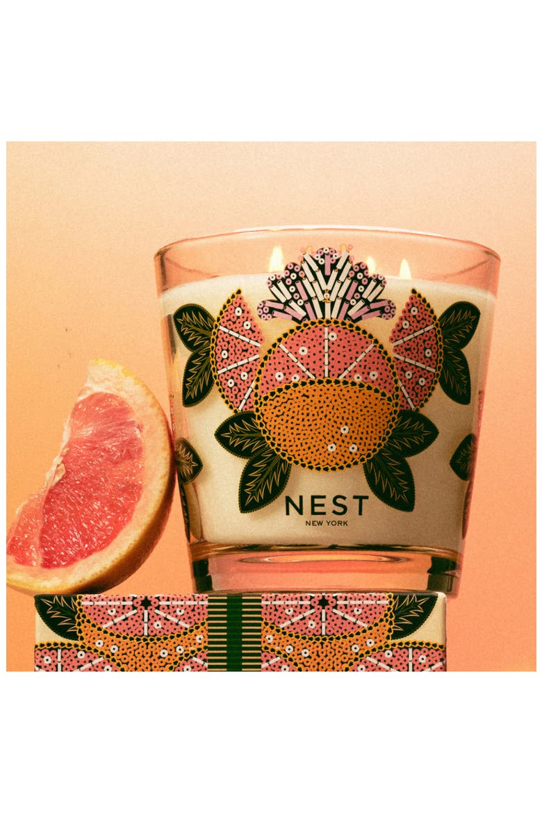 Grapefruit Decorative Candle, Alternate, color, NO COLOR