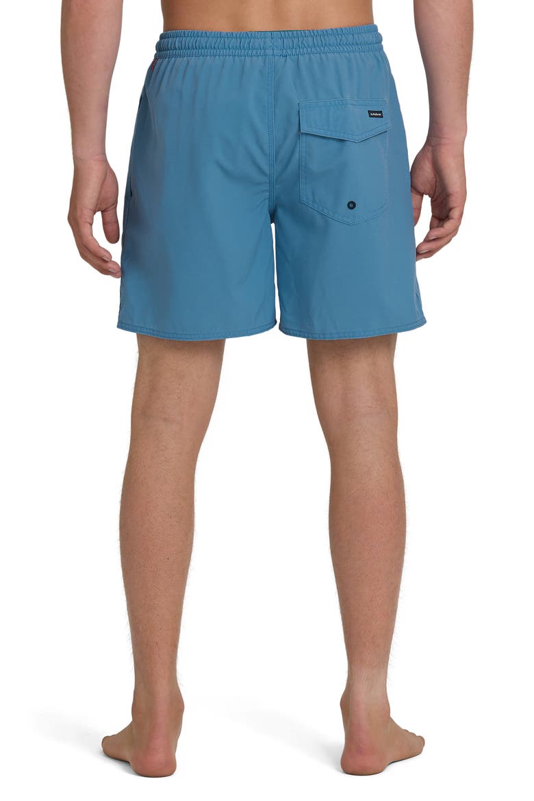 Saltwater Volley Swim Trunks, Alternate, color, RIVIERA